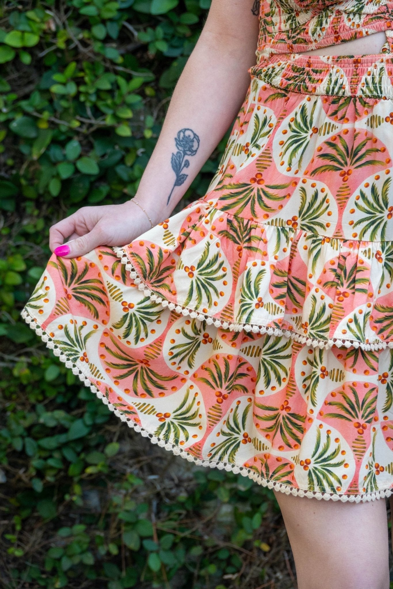 Belize Braided Mini Dress - Palm Beach Palm